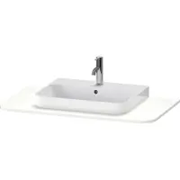 Duravit Console Happy D.2 Plus, 1000x550 mm, 1 découpe, pour meuble sous-lavabo HP4941, HP4961, HP4971, HP031E03636, HP031E03636