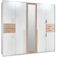 Wimex Armadio Vegas Armadio per la camera da letto design selezionabileBianco / Rovere artigianale