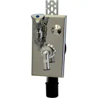 Sonstiges Unterputz-Geräte-Siphon OHA 4070, DN 40/50 mit Geräteventil, senkrechte Montage, re & li verwendbar,