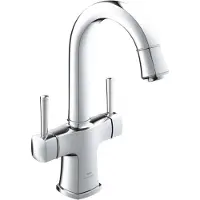 GROHE miscelatore 2 maniglie per WC GRANDERA taglia L, bocca girevole cromo cromo
