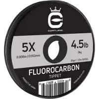 Cortland Lenza Da Pesca A Mosca Fluorocarbon Tippet 7x 27 M