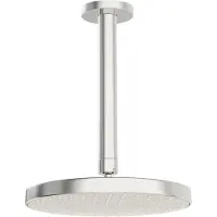 Hansa HANSABASICJET Style Douche de tête, ronde, montage au plafond, chromé, 44370100, 44370100