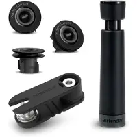 Airtender Pompa Per Vuoto Wine And Jars 3 Nano Stoppers