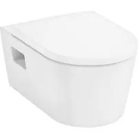Hansgrohe EluPura Original S, kit pour WC suspendu, 365x540mm, AquaChannel Flush, siège de WC inclus, 60207450, 60207450