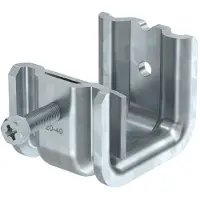 Obo Bettermann Morsetto per travi robusto - Morsetto di fissaggio in acciaio 20 ... 40 mm SSP 20-40 M8 FT