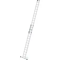 MUNK Günzburger Steigtechnik Scala di accesso a fune in 2 parti con traversata standard 2x14 pioli