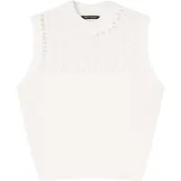 Armani Exchange per donna. XW001906AF21574U1003 Top In Maglia Fine bianco (M), Casual, Cotone