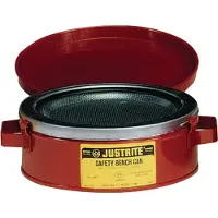 Justrite Contenitore per irrigazione 1,0l acciaiobl.D124xH140mm