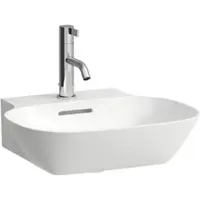 Laufen INO lave-mains, 1 trou pour robinet, avec trop-plein, 450x410mm, H8163007571041, H8163007571041