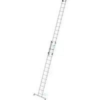 MUNK Günzburger Steigtechnik Scala di accesso a fune in 2 parti con traversa nivello 2x14 pioli