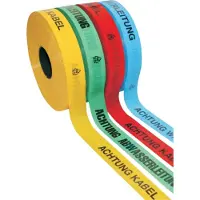 Multicoll Nastro di segnalazione L.250 m L.40 mm impronta Attenzione al cavo