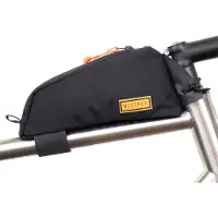 Restrap Top Tube Bag Borsa da ciclismo (0,8 l, grigio)