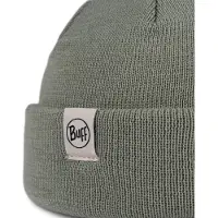 Buff Knitted Beanie Lilon Fisherman Berretto (One Size, olivia/grigio)
