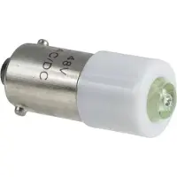 Schneider Electric Lampada a LED , rossa per dispositivi di comando e segnalazione, BA 9s, 48 V CA/CC DL1CJ0484