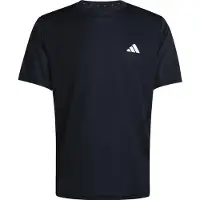 Adidas WE Base 3-Stripes Tee Maglia funzionale Uomo (S - Regular, nero)