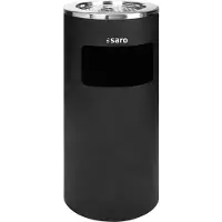 Saro Posacenere da terra con cestino integrato, 20 litri