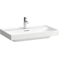 Laufen MEDA lavabo à poser, poncé, 800x460mm, 3 trous pour robinet, avec trop-plein, H8161177571081, H8161177571081