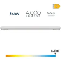 EDM Striscia Led Impermeabile Ip65 6500k 48w 4000 Lumens