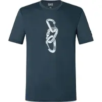 Super.natural Carabineri Tee Maglia merino Uomo (52 - L, blu)
