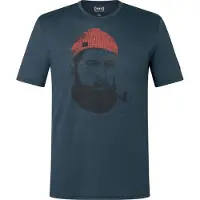 Super.natural Sailor Tee Maglia merino Uomo (L, blu)