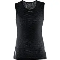 Craft Women's Cool Mesh Superlight Sleeveless Top Donna (M, nero)