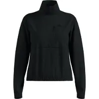 Odlo Women's Mid Layer 1/2 Zip Classic Maglia funzionale Donna (M, nero)