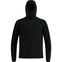 Odlo Mid Layer Hoody Cubic Maglia funzionale Uomo (XXL, nero)