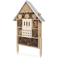 Wildlife Hotel per insetti XXL con tetto in metallo