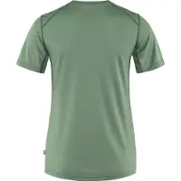 Fjällräven Women's Abisko Day Hike S/S Maglia funzionale Donna (S, verde)
