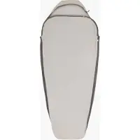 Sea to Summit - Copertura zaino in seta - Silk Blend Sleeping Bag Liner Mummy Compact - Grigio