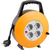 Linder Exclusiv GmbH Avvolgicavo LEX per uso domestico, 15 m