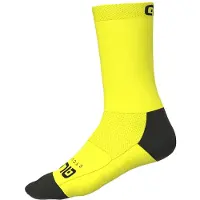 ALÉ Team Socks Calze da ciclismo (36-39 - S, giallo)
