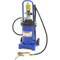 HBM Pompa di Grasso Pneumatica Mobile da 12 Litri 300-400 Bar Pressione