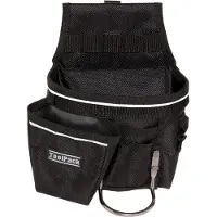 Toolpack Supporto per attrezzi industriale , portahammer in metallo, clip per pantaloni in metallo e cintura