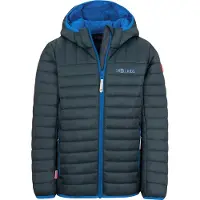 TROLLKIDS Kid's Eikefjord Jacket Giacca sintetica Bambini (122, blu)