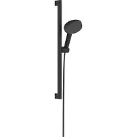 Hansgrohe Raindance Alive Select S Set de supports de douche 125, 3-jet EcoSmart avec barre de douche Unica E PURO 65cm et support de douche Easy Slide, 24600670, 24600670