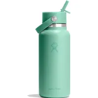 Hydroflask Wide Flex Straw Cap Borraccia (946 ml, turchese)
