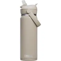CamelBak Thrive Flip Straw VSS Bottiglia termica (600 ml, grigio/beige)