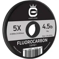 Cortland Lenza Da Pesca A Mosca Fluorocarbon Tippet 4x 27 M