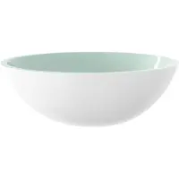 Syfax Lavandino in Vetro 50x37x14 cm Bianco