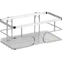 Wenko Mensola a muro grande in acciaio inox premium