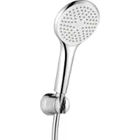 Kludi FRESHLINE Set de douchettes pour bain 1S, avec un type de jet, montage mural, chrome, 6785005-00, 6785005-00