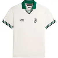 Tommy Hilfiger V Neck Pique Relaxed Ivory Petal Taglia: XXL | Polo Outlet | Uomo | Bianco