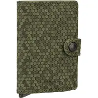 Secrid Unisex Miniwallet Hexagon Green Taglia: OS | Portafogli Outlet | Unisex | Verde