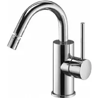 Paffoni Light - Miscelatore per bidet a parete con bocca di erogazione, cromo LIG137CR