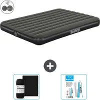 Bestway Materasso gonfiabile - 2 persone - 152 x 203 x 25 cm - Verde - Accessori inclusi