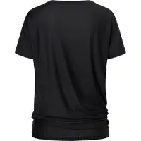 Super.natural Women's Yoga Loose Tee T-shirt Donna (M, nero)