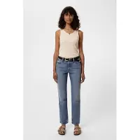 Nudie jeans Shady Sadie Indigo Mid Blue Taglia: W24L34 | Jeans straight fit Outlet | Donna | Blu
