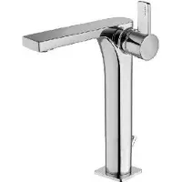Paffoni Rock - Miscelatore per lavabo con bocca di erogazione, cromo RO085CR