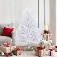 Prolenta Maison Exclusive - Albero di Natale artificiale pieghevole, altezza 150 cm, con 150 luci a LED